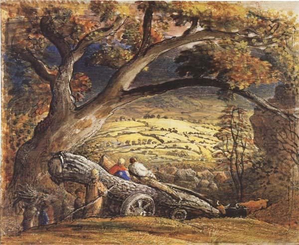 Samuel Palmer The Timber Wain china oil painting image